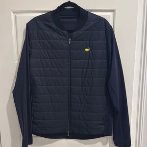 NWOT Authentic Masters Clubhouse Collection Navy Full Zip Jacket